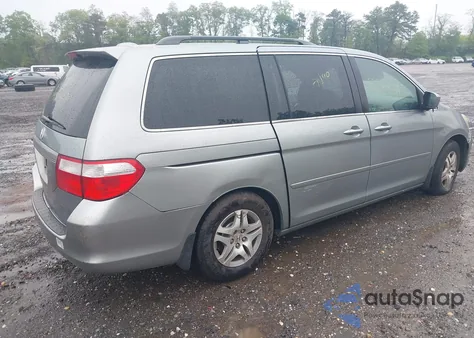 2007 Honda Odyssey Ex-L z USA, uszkodzony, nr VIN 5FNRL38757B040443